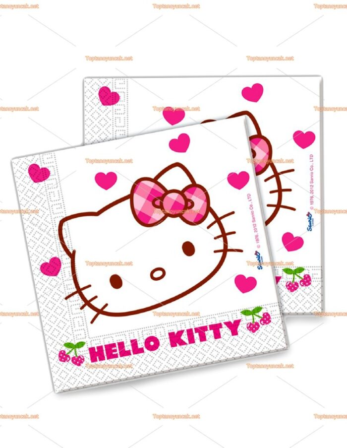 Hello Kitty parti peçete toptan