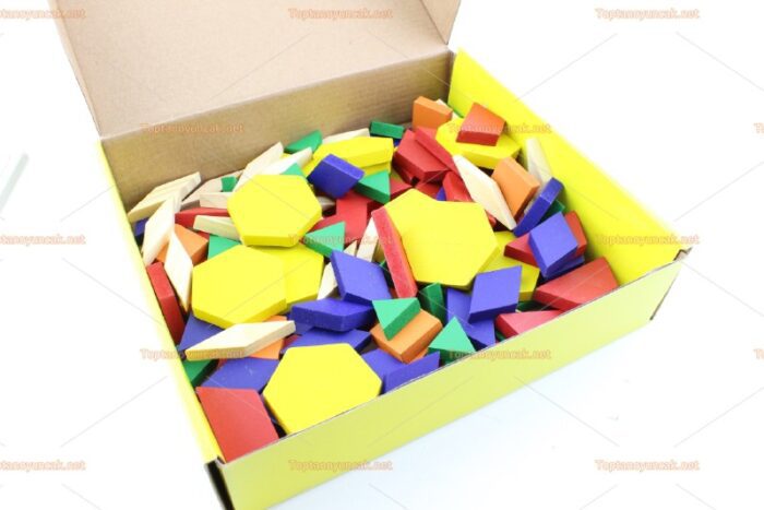 Toptan 125 parça tangram eğitici oyuncak