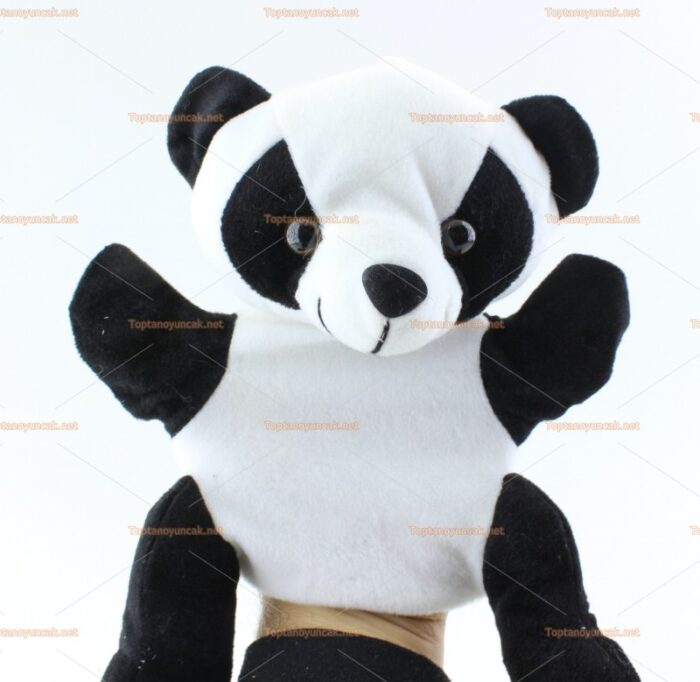 Toptan el kuklası sevimli panda