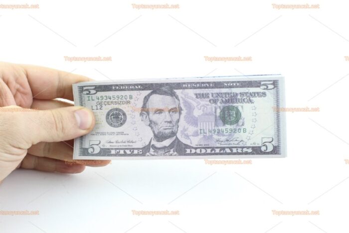 Toptan düğün parası 5 dolar 100 lü deste