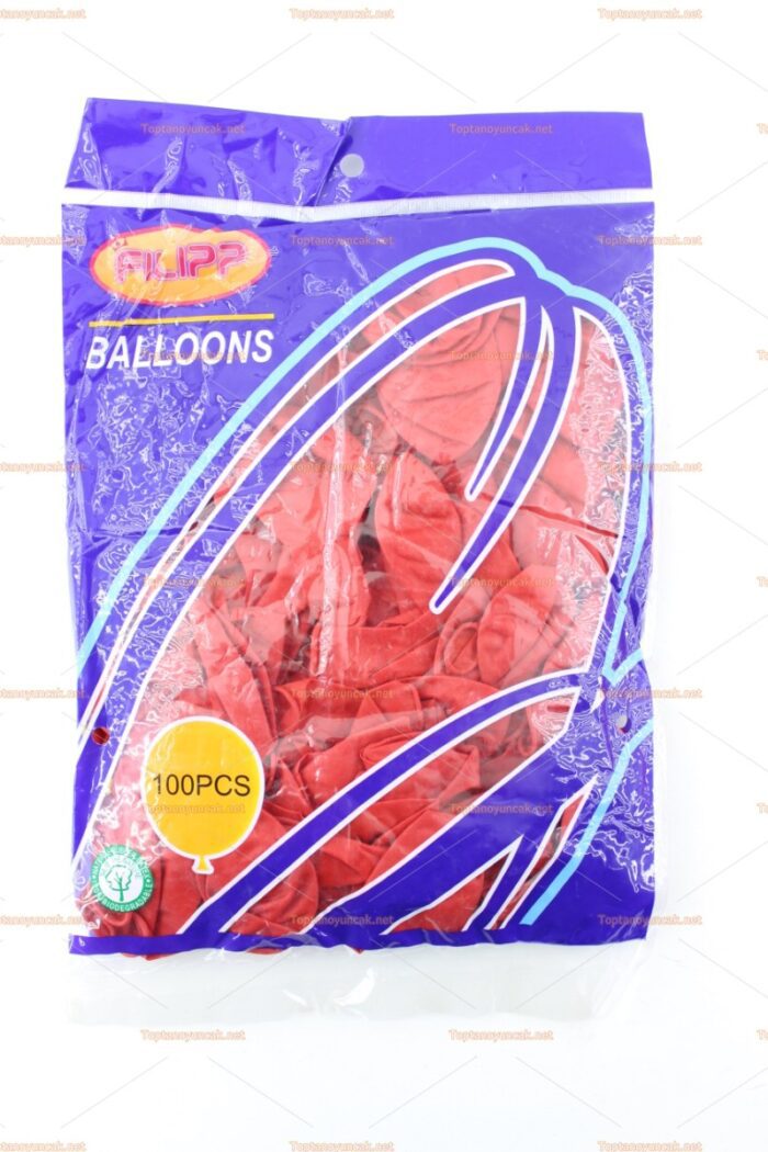 Toptan iç mekan balon kırmızı 100 lü paket
