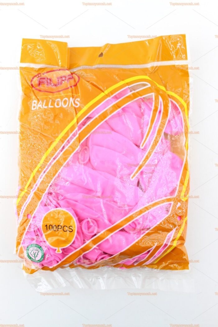Toptan dış mekan balon pembe 100 lü paket