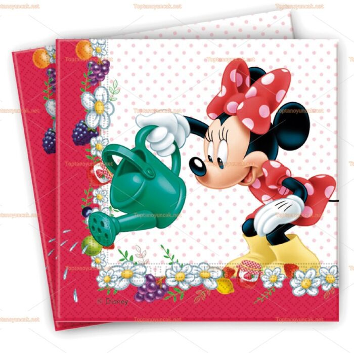 Minnie Mouse parti peçete toptan