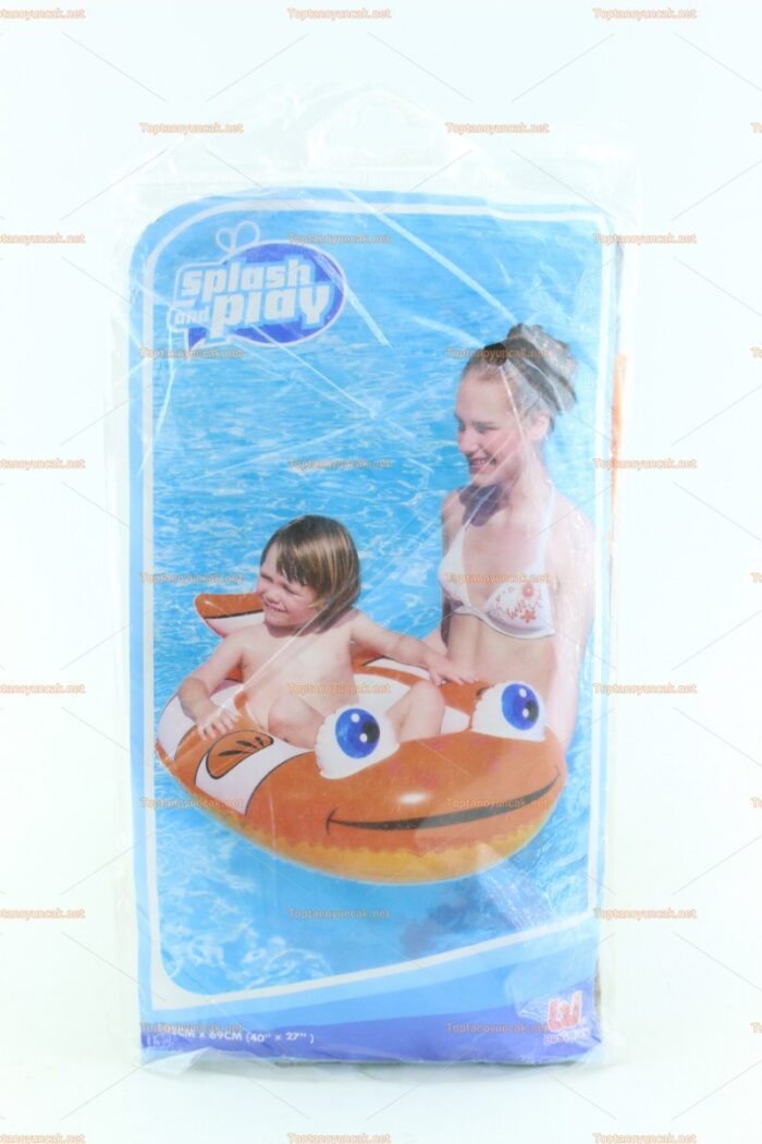 Balıklı şişme havuz botu 102 cm