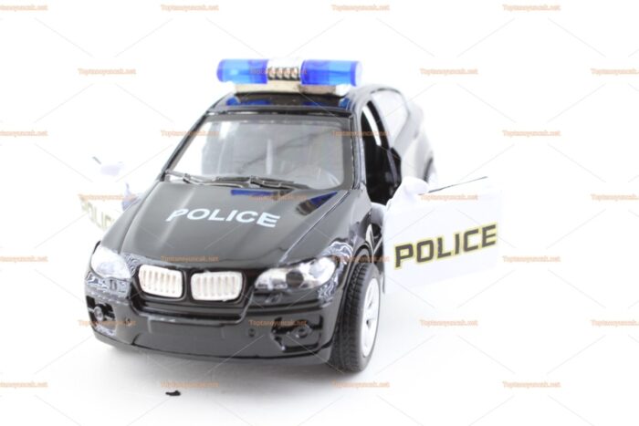 Metâl çek bırak polis arabası