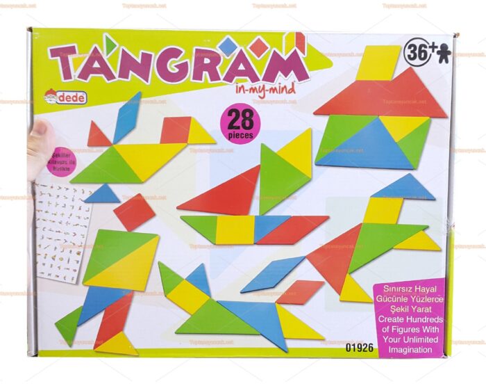 Büyük boy tangram set 28 parça