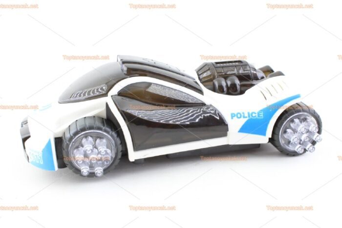 Toptan 3D ışıklı oyuncak polis arabası