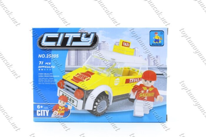 Toptan 71 parça lego oyuncak taksi