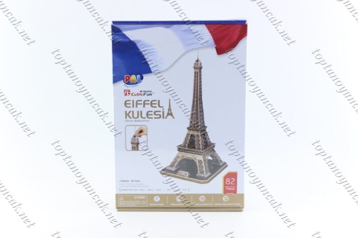 Eyfel kulesi karton puzzle 82 parça