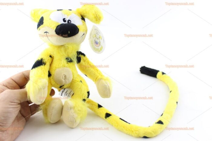 Marsupilami mini peluş oyuncak uzun kuyruklu haylaz