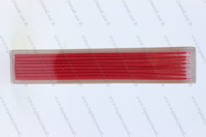 Toptan 8 li 30 cm pasta mumu kırmızı