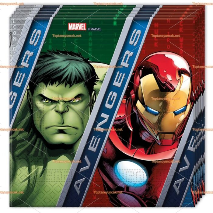 Yenilmezler Avengers parti peçete toptan